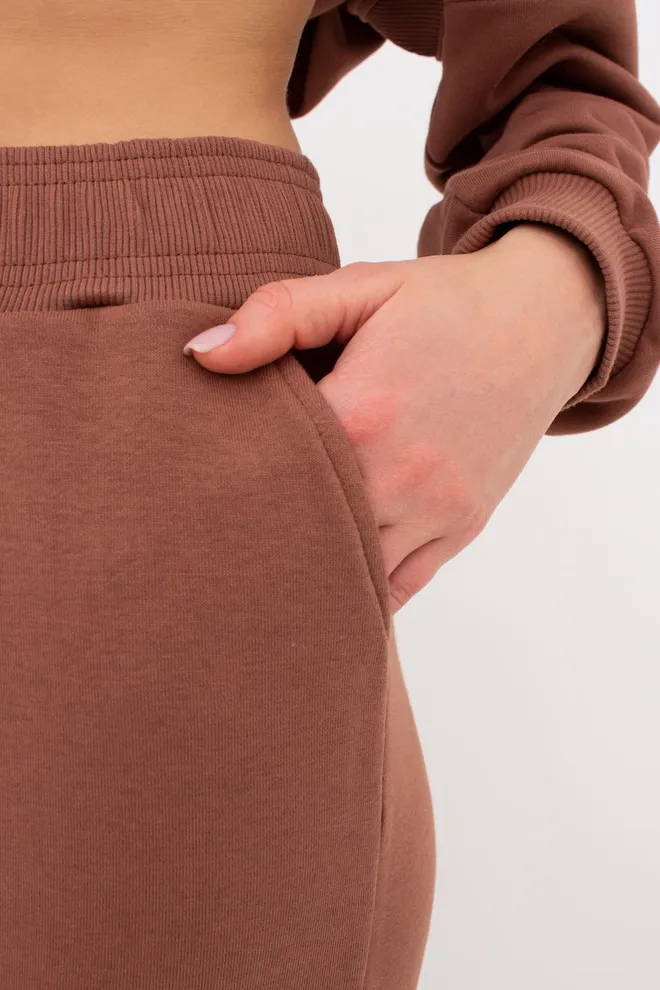 Спортивні штани-джогери STREET STYLE 4330/160 Giulia (cappuccino), коричневий