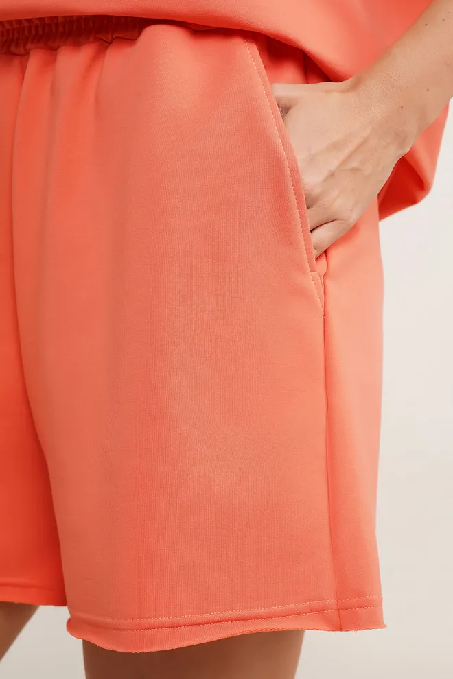 Женские шорты с необработанным краем STREET STYLE 4204/180 Giulia (dried carrot), оранжевый