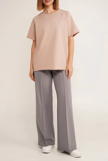 Спортивные штаны широкие STREET STYLE 4306/180 Giulia (grey), серый Спортивные штаны широкие STREET STYLE 4306/180 Giulia (grey), серый