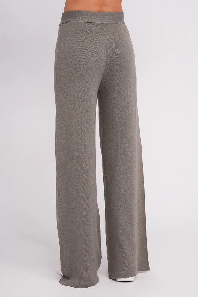 Вязаные штаны прямого кроя FREYJA CTN 4327/230 Giulia (grey), серый