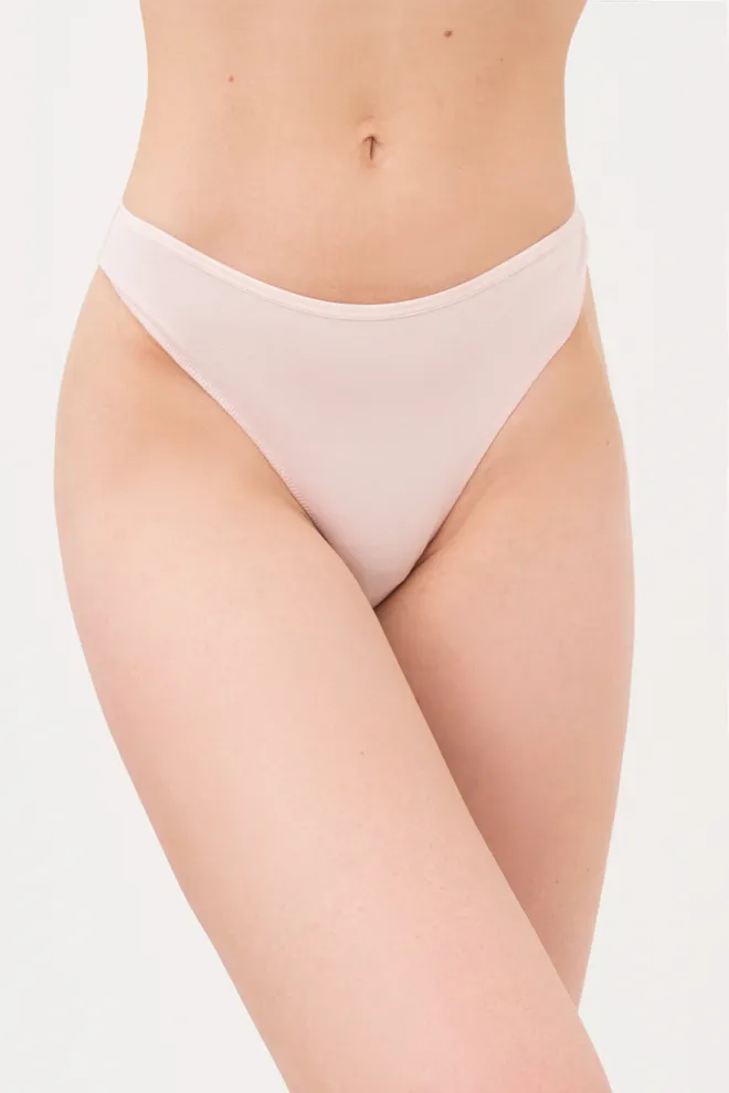 Жіночі труси стрінги Leila 2102/60 Giulia (nude), бежевий