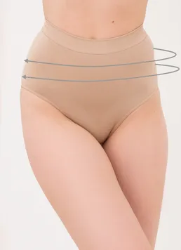 Женские бесшовные трусики слипы моделирующие SLIP MODELLING Giulia (beige), бежевый Женские бесшовные трусики слипы моделирующие SLIP MODELLING Giulia (beige), бежевый