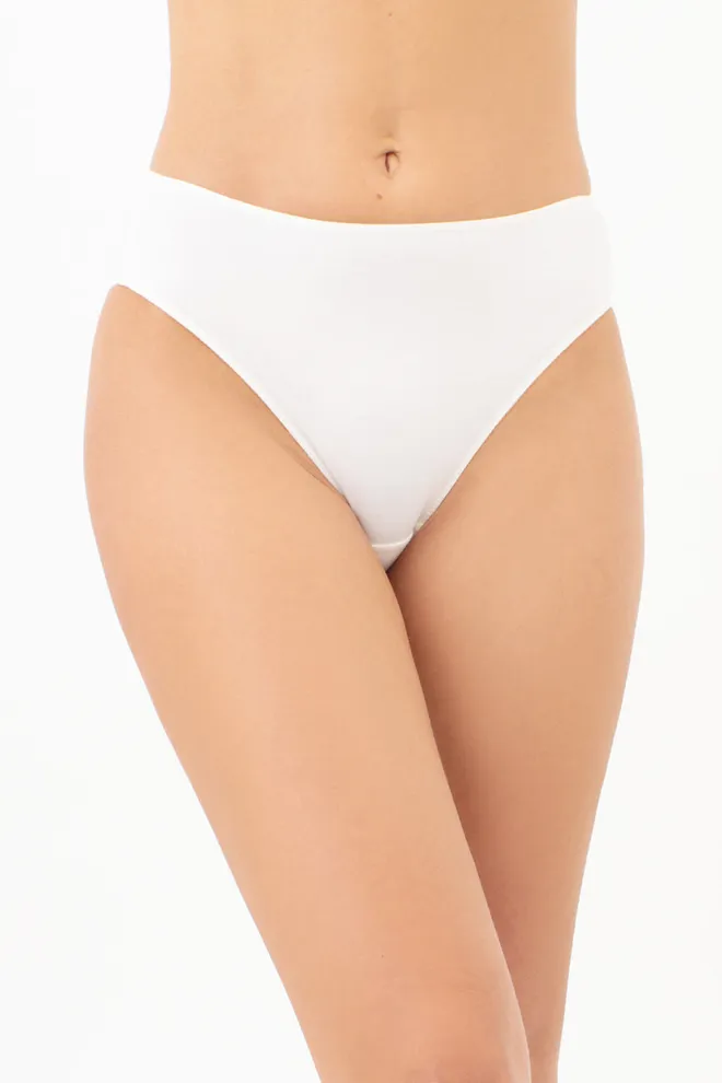 Бавовняні трусики бразиліана BASIC CHIC 2237/60 Giulia (milk), білий