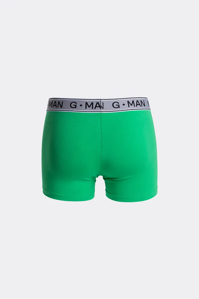 Трусы боксеры из хлопка G-MAN 20405/60 Giulia (chroma key green), зеленый