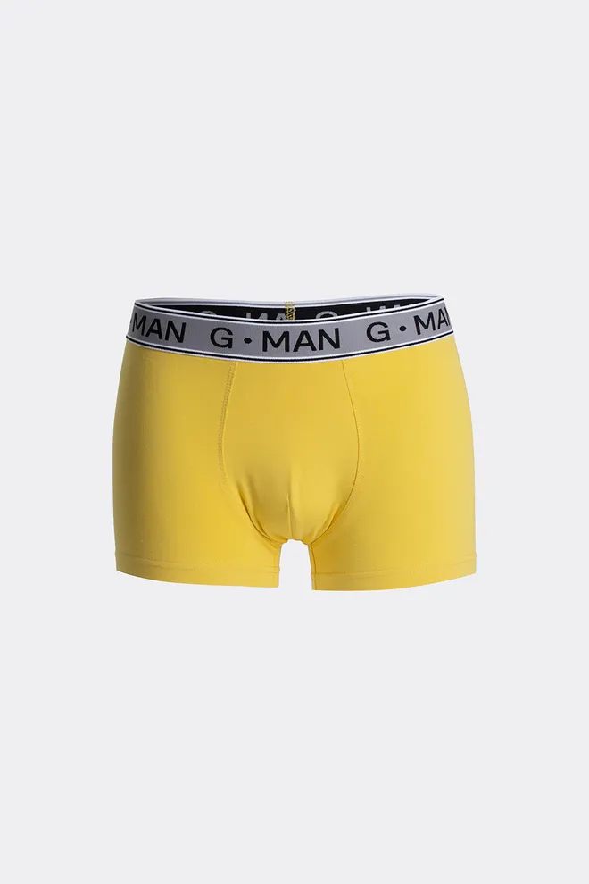 Трусы боксеры из хлопка G-MAN 20405/60 Giulia (golden yellow), желтый