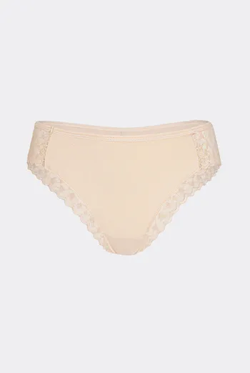 Хлопковые трусики бразилиана LADY LACE 2234/61 Giulia (beige), бежевый