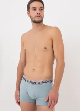 Мужские трусы боксеры G-MAN 20401/60 Giulia (dusty blue), голубой Мужские трусы боксеры G-MAN 20401/60 Giulia (dusty blue), голубой