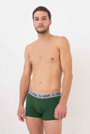 Чоловічі труси боксери G-MAN 20401/60 Giulia (pine green), зелений Чоловічі труси боксери G-MAN 20401/60 Giulia (pine green), зелений