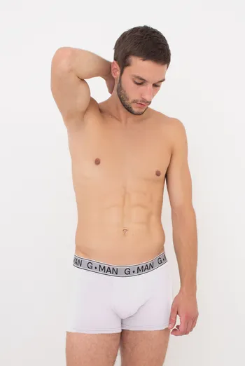 Мужские трусы боксеры G-man 20401/60 Giulia (white) Мужские трусы боксеры G-man 20401/60 Giulia (white)