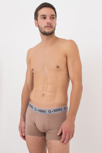 Чоловічі труси боксери G-MAN 20401/60 Giulia (mokko), коричневий Чоловічі труси боксери G-MAN 20401/60 Giulia (mokko), коричневий