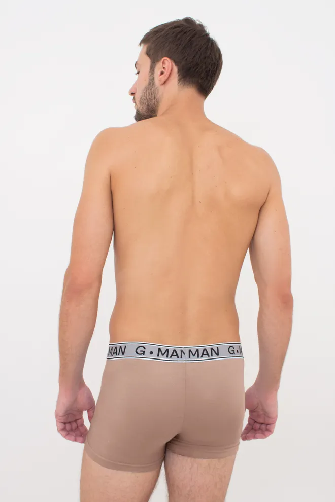 Чоловічі труси боксери G-MAN 20401/60 Giulia (mokko), коричневий