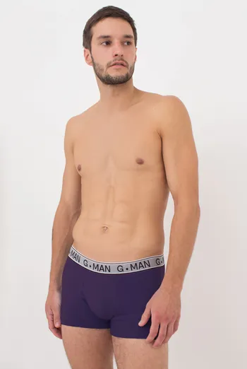 Мужские трусы боксеры G-MAN 20401/60 Giulia (dark purple), фиолетовый