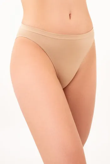 Безшовні трусики сліп HI-LEG BRIEFS Giulia (naturale), бежевий