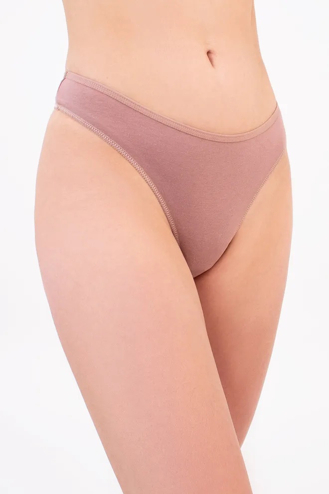 Жіночі трусики стрінги LEILA 2102/60 Giulia (mokko), коричневий