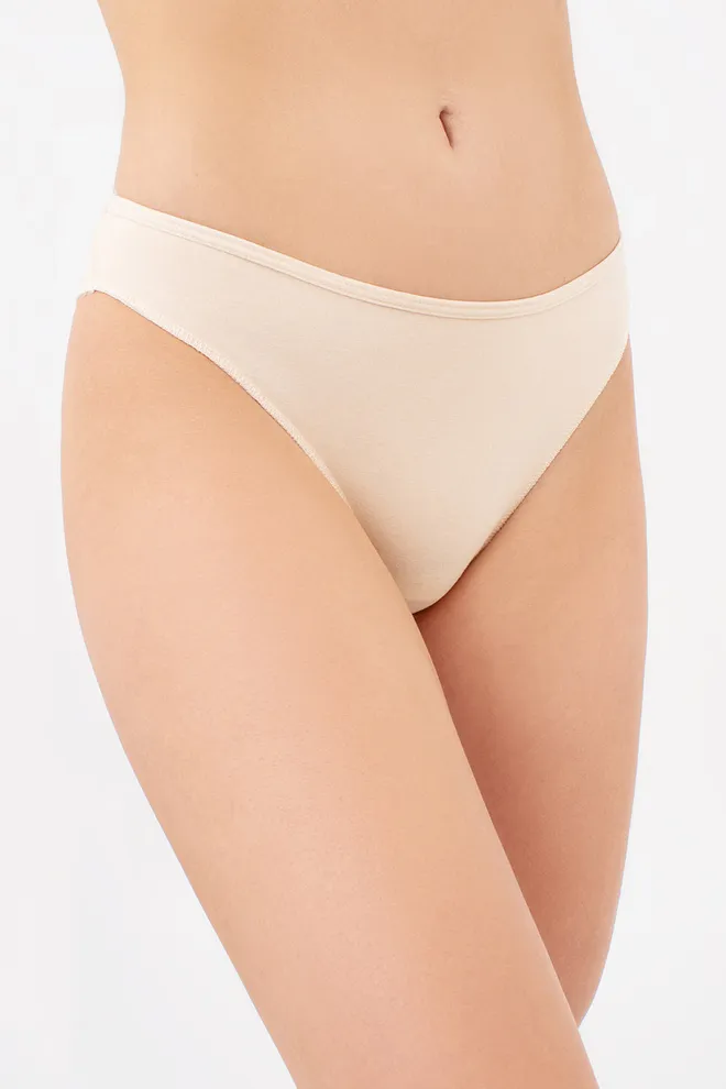 Жіночі трусики бразиліана LEILA 2206/60 Giulia (beige), бежевий