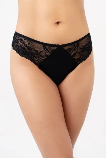 Мереживні трусики стрінги LORA 2113/61 Giulia (black), чорний Мереживні трусики стрінги LORA 2113/61 Giulia (black), чорний