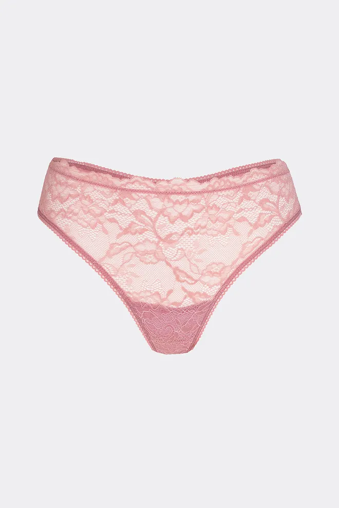 Жіночі мереживні трусики MUSE 2202/32 Giulia (ash pink), рожевий