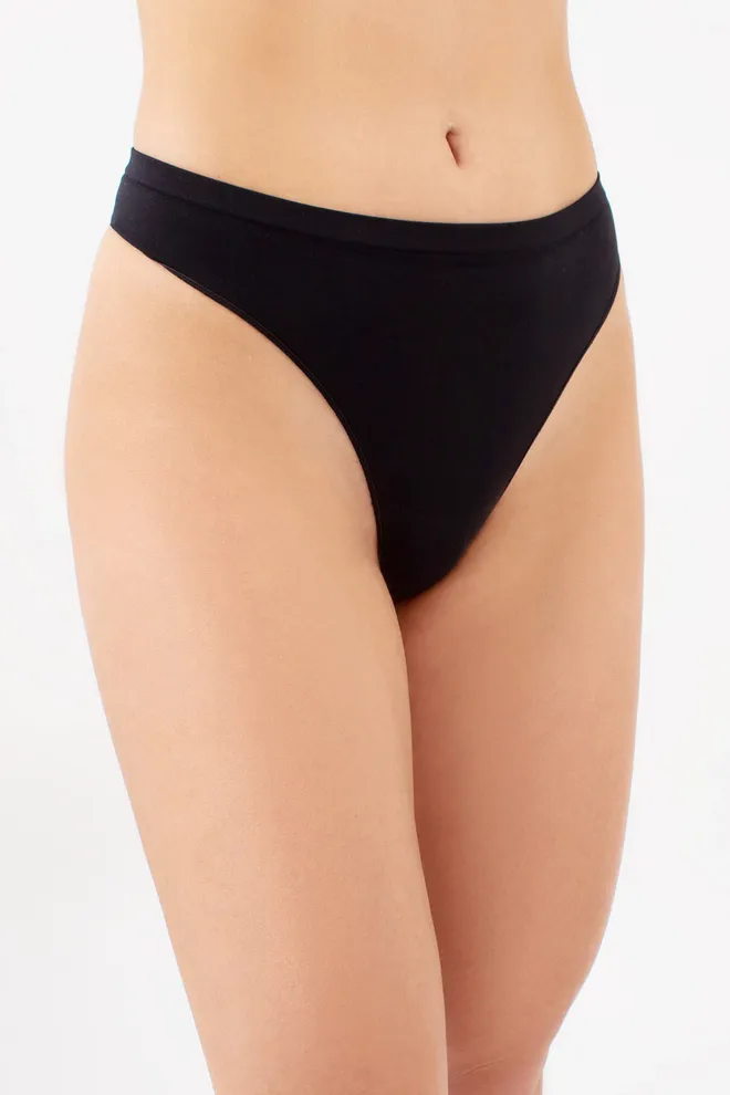 Безшовні трусики стрінги STRING BRIEFS Giulia (black), чорний