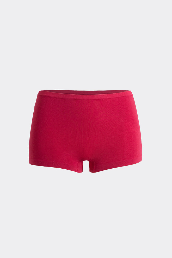 Жіночі труси-шорти безшовні BOXER BRIEFS COLOR Giulia (winterberry), червоний