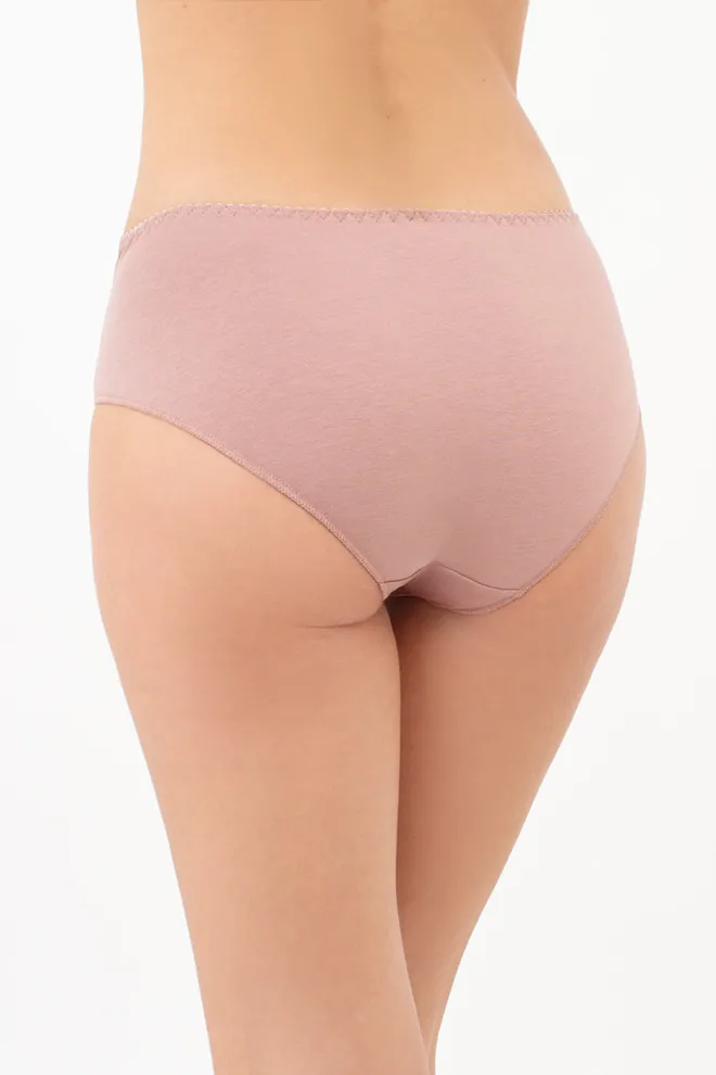 Труси сліпи з мереживною вставкою BASIC CHIC 2317/61 Giulia (mokko), коричневий