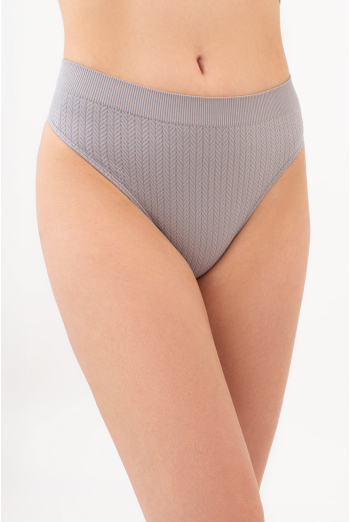 Трусики стрінги з фактурним візерунком косичка STRING BRIEFS BRAID Giulia (griffin), сірий Трусики стрінги з фактурним візерунком косичка STRING BRIEFS BRAID Giulia (griffin), сірий