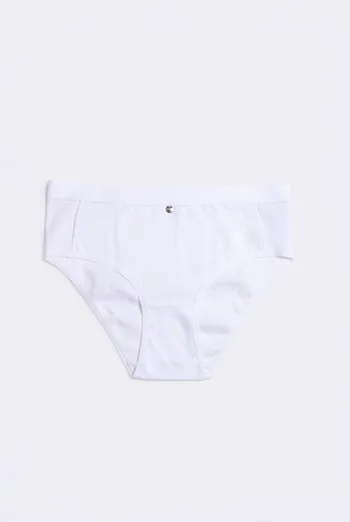 Трусики слипы в рубчик URBAN RIB 2319/60 Giulia (white), белый