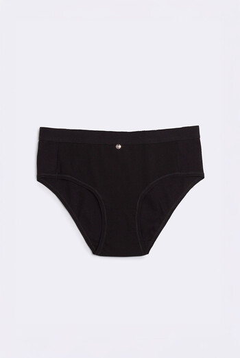 Трусики сліпи в рубчик URBAN RIB 2319/60 Giulia (black), чорний