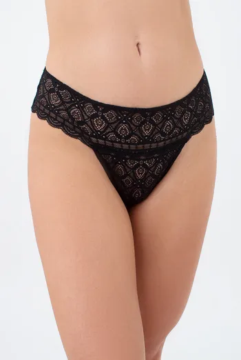 Женские кружевные трусики бразилиана KEILY 2225/31 Giulia (black), черный Женские кружевные трусики бразилиана KEILY 2225/31 Giulia (black), черный