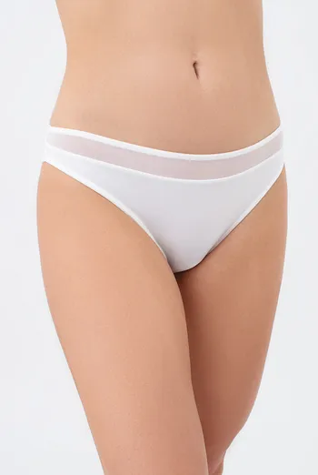 Женские трусики бразилиана из микрофибры L5126BR-M Giulia (белый) Женские трусики бразилиана из микрофибры L5126BR-M Giulia (белый)