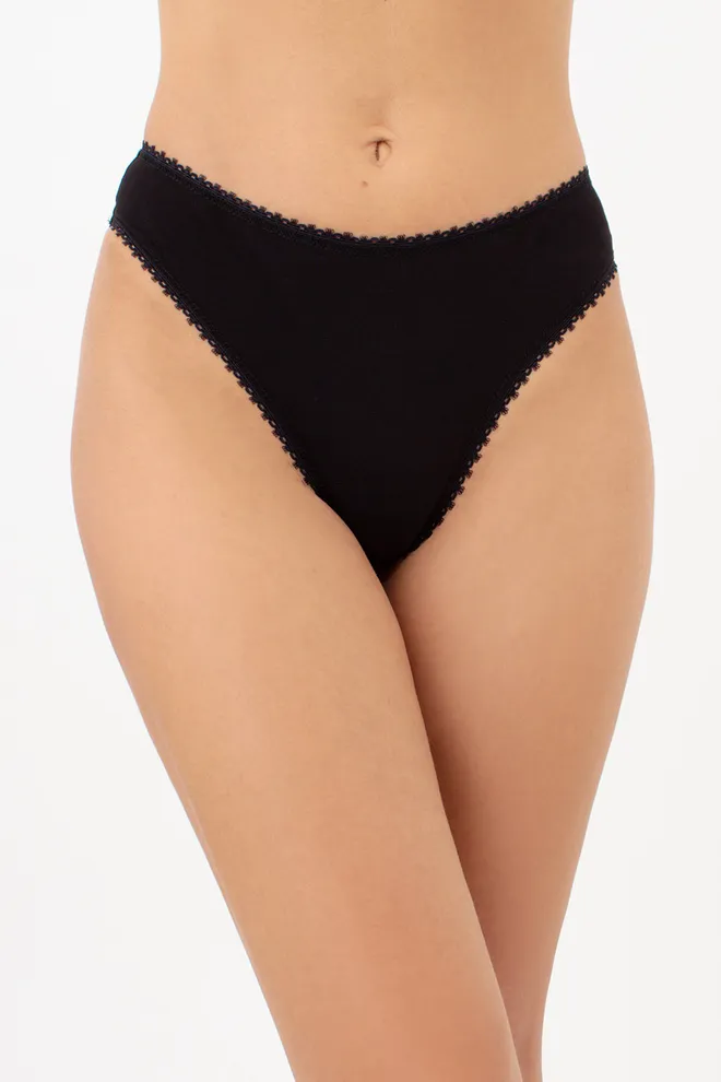 Жіночі трусики сліпи BASIC 2301/60 Giulia (black), чорний