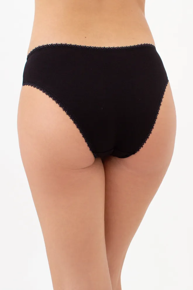 Жіночі трусики сліпи BASIC 2301/60 Giulia (black), чорний