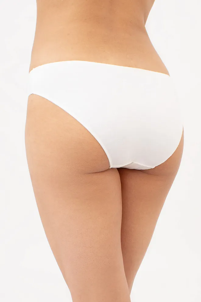 Жіночі трусики сліпи LEILA 2301/60 Giulia (whisper white), білий